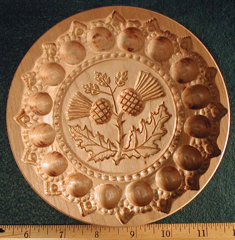 Scottish Thistle Shortbread Molds