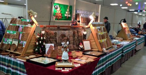 Our Display at the Belleville Woodcarving Show