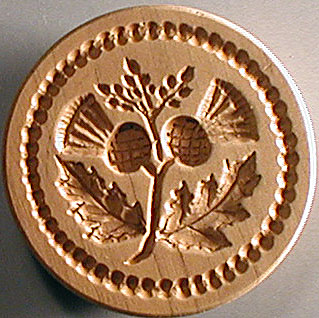 Scottish Thistle Shortbread Molds